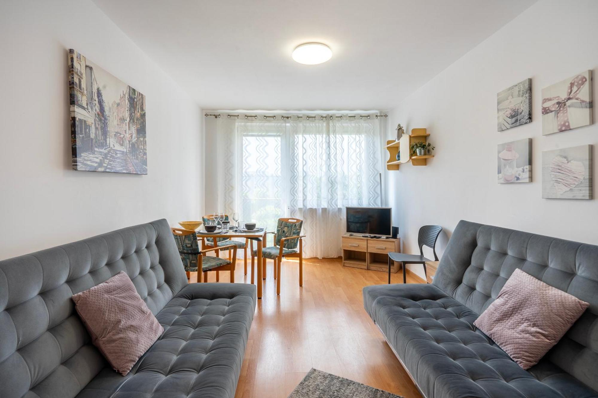 02 Gdansk Przymorze - Apartament Mieszkanie Dla 6 Os Екстер'єр фото